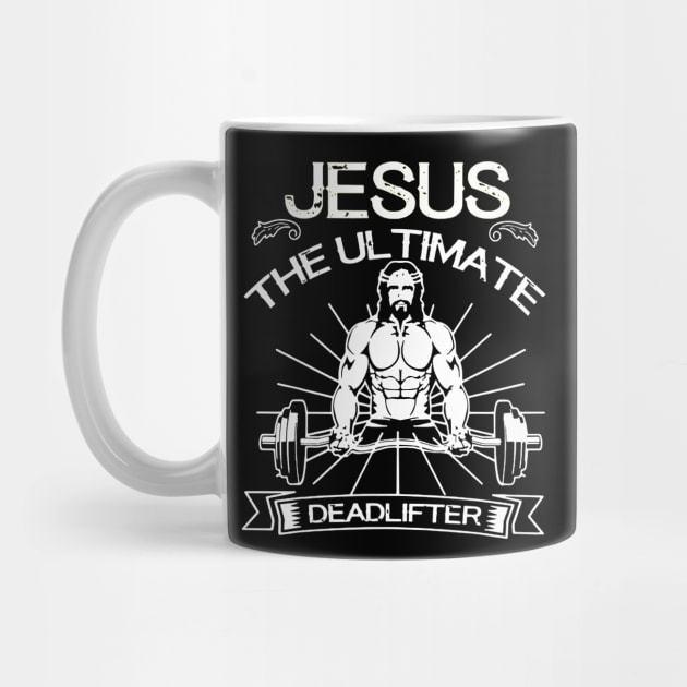 jesus the ultimate deadlifter by luckyboystudio